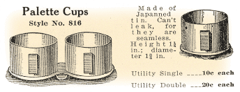 Palette Cups Ad From About 1920