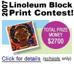 2008 Linoleum Block Print Contest