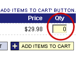Enter quantity here