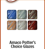 Amaco Potter's Choice Glazes