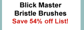 Blick Master Bristle Brushes 
