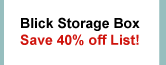 Blick Storage Box 