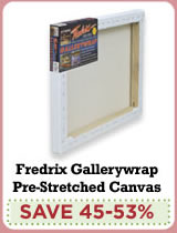 Fredrix Gallerywrap Canvas 