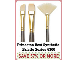 Princeton Best Synthetic Bristle Brushes