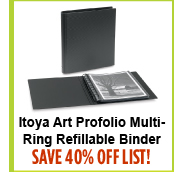 Itoya Art Profolio Multi-Ring Refillable Binder 