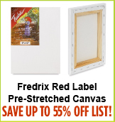 Fredrix Red Label Pre-Stretched Canvas 