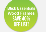 Blick Essentials Wood Frames