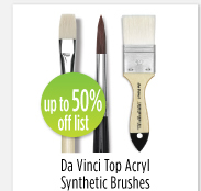 Da Vinci Top Acryl Synthetic Brushes