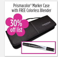 Prismacolor Marker Case with Free Colorless Blender