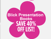 Blick Presentation Books