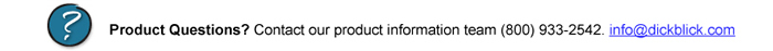 Product questions? info@dickblick.com