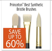 Princeton Best Synthetic Bristle Brushes