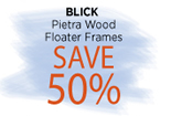 Pietra Wood Floater Frames