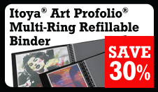 Itoya Art Profolio Multi-Ring Refillable Binder