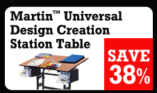 Martin Universal Design Creation Station Table