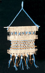 Native American Burlap Weaving