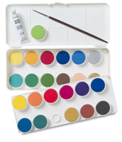 Grumbacher Pan Watercolor Sets