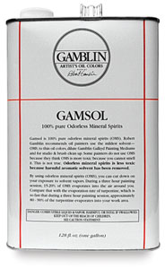 Gamblin Gamsol Odorless Mineral Spirits