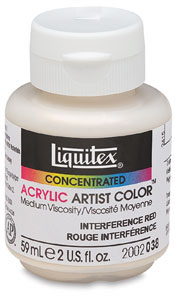 2 oz Bottle, Interference Red 2 oz Bottle, Interference Red