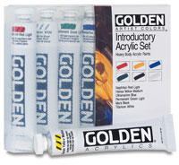 Golden Heavy&nbsp;Body Artist&nbsp;Acrylic Sets