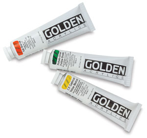 Golden Heavy Body Artist Acrylics, 2 oz