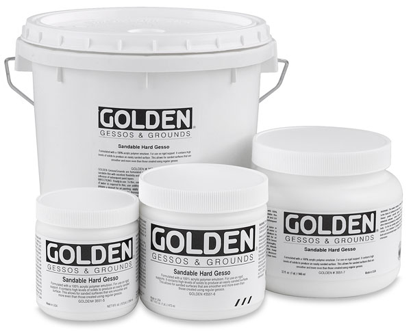 Sandable Hard Gesso