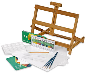 Easel Painting Set, Acrylic Easel Painting Set, Acrylic