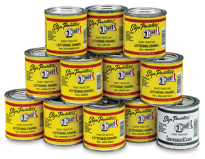 Famous 1 Shot Lettering Enamels