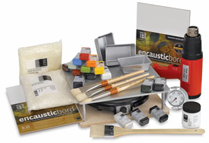 RF Encaustic Paints