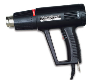 Hot air gun for encaustics