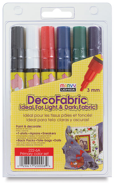 Set of 6 Primary Colors