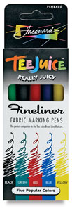 Jacquard Tee Juice Fabric Markers