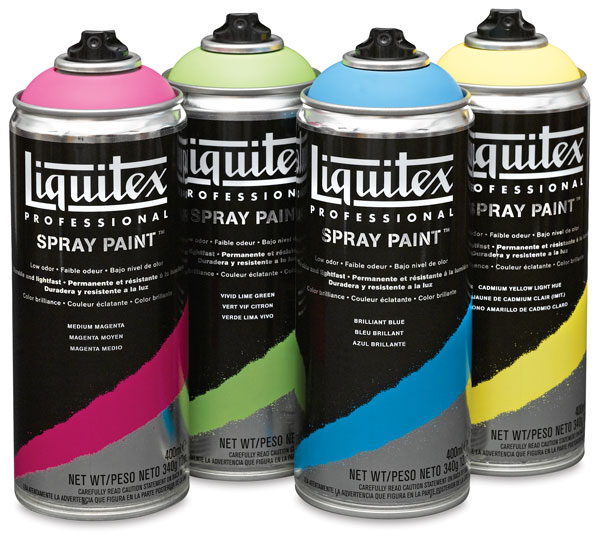 Liquitex Professional Spray Paint BLICK art materials