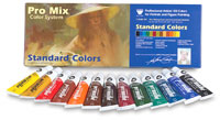 John Howard Sanden Standard Oil Color Set