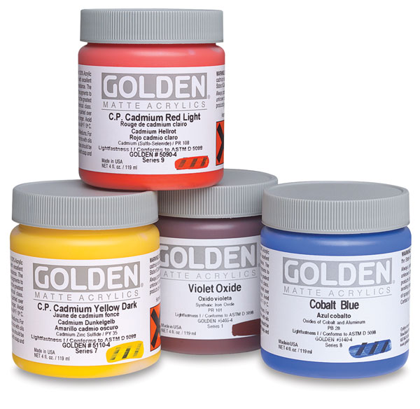Golden Matte Acrylics