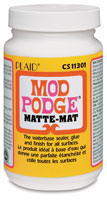 Plaid Mod Podge