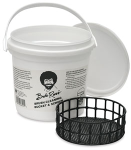 Bob Ross Brush Cleaning Bucket and Screen