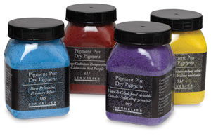 Sennelier raw dry artists pigments