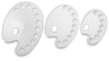 Alvin Oval Plastic Palette