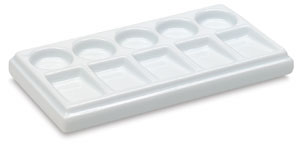 Rectangular Porcelain Palette
