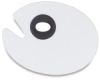 White Melamine Palette, Oval