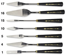 Loew Cornell Steel Painting Knives