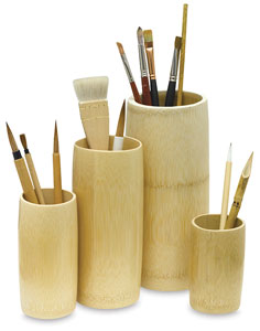 Yasutomo Bamboo Brush Holders