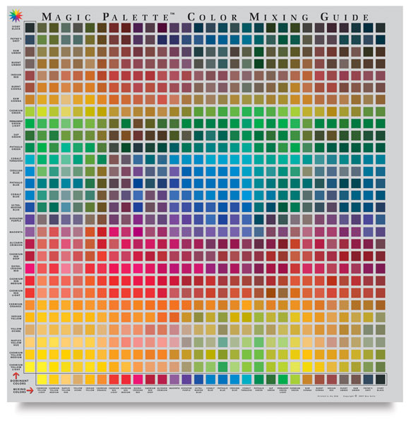 Color Selector and Mixing Guide, Studio Size