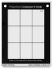  4" &times; 4" , Single Grid