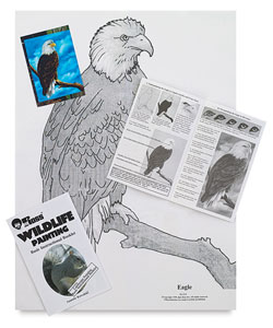 Bob Ross Wildlife Instructional Packet
