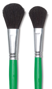 Hair Brushes - Blick Economy Camel Hair Oval Wash