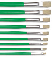 Blick Economy White Bristle Bright
