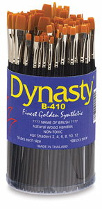Dynasty Finest Golden Synthetic Shader Brushes