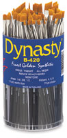 Dynasty Finest Golden Synthetic Brushes